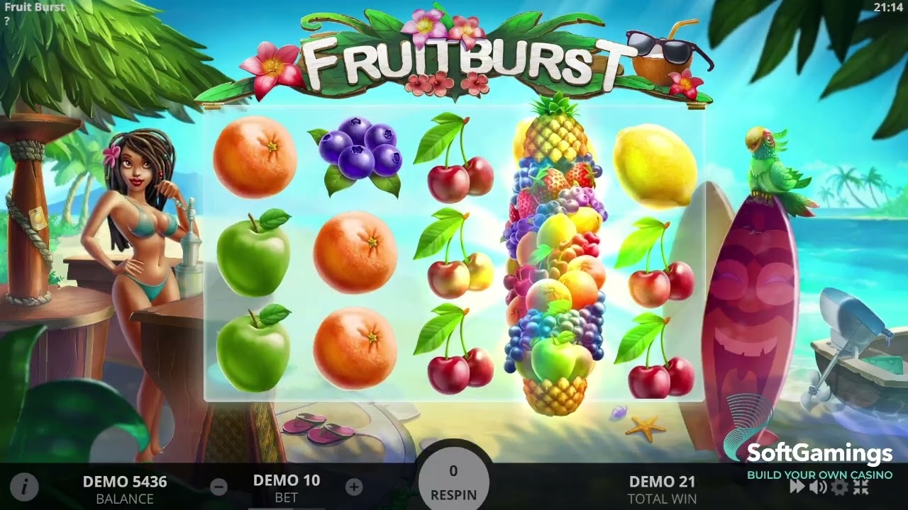 Slot Fruit Burst ,Jogo de frutas slot, Giros grátis Fruit Burst